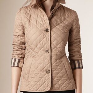 Authentic Burberry Dimond quilted jacket